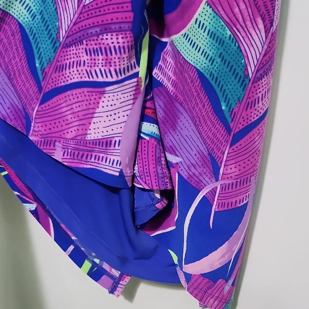 Coastal Cove Vibrant Blue and Pink Swim Wear